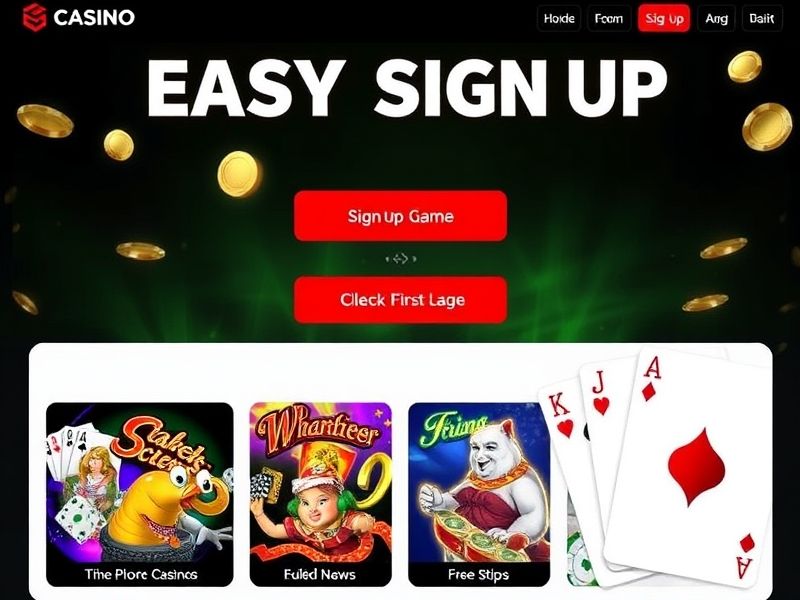 Find the best easy sign up casinos to start playing instantly. Explore trusted online gaming platforms with fast registration, secure access, and expert-recommended options for a seamless gambling experience.