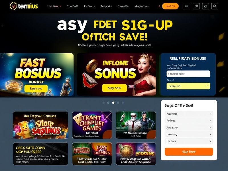 Find the best easy sign up casinos to start playing instantly. Explore trusted online gaming platforms with fast registration, secure access, and expert-recommended options for a seamless gambling experience.